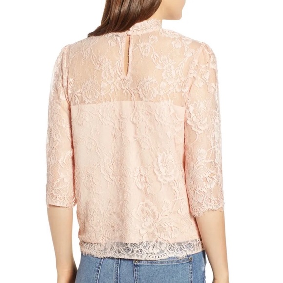 REVOLVE Heartloom Naomi Red Lace Blouse Size XS - Picture 4 of 9